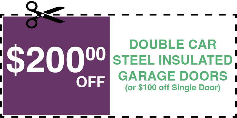 200 off garage door repair deer park